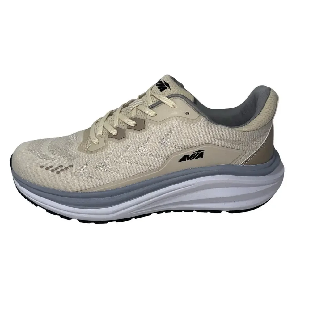 AVIA AVI MOVE LACE-UP SNEAKERS TRAINERS MEN'S SHOES Beige SZ/10
